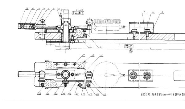 HB 3420-1983 可调平板型测具(测量范围200～1000)