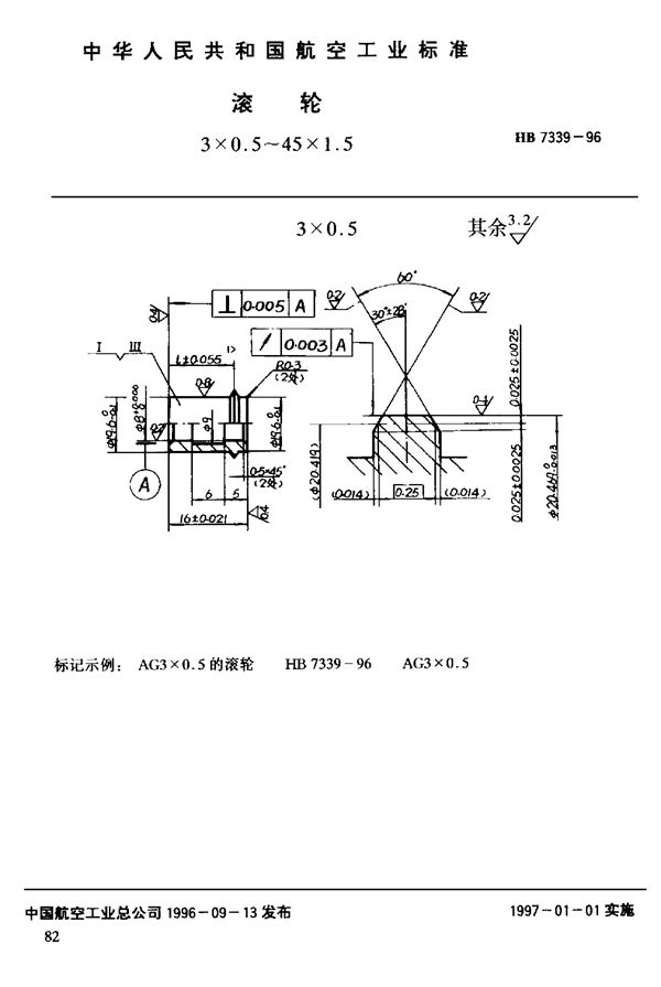 HB 7339-1996 滚轮