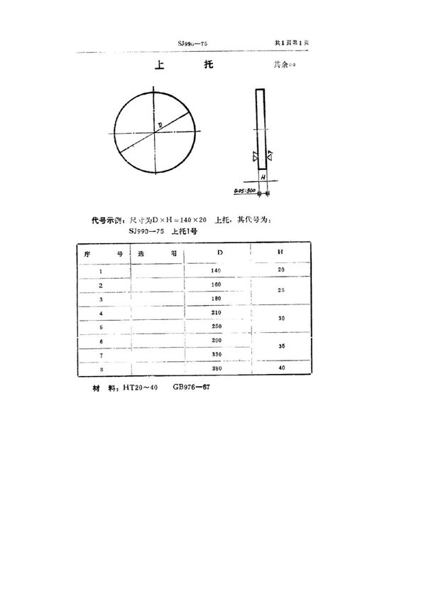 SJ 990-1975 上托