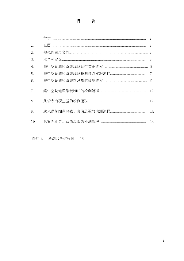 T/KT sc02202-2022 集中空调通风系统检测技术服务流程