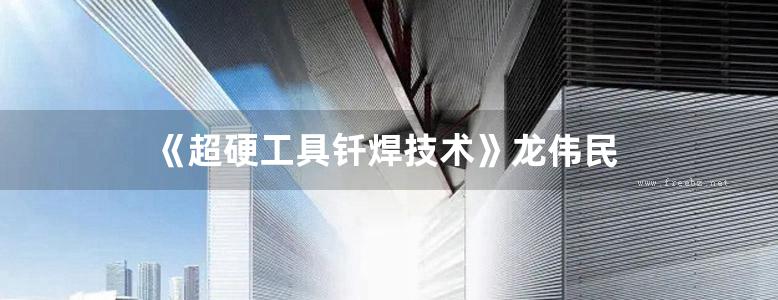 《超硬工具钎焊技术》龙伟民