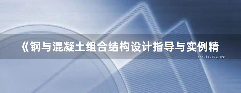 《钢与混凝土组合结构设计指导与实例精选》聂建国