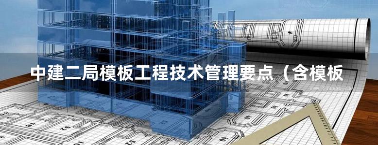 中建二局模板工程技术管理要点（含模板周转施工方案样本、参考图、周转计划表模板）