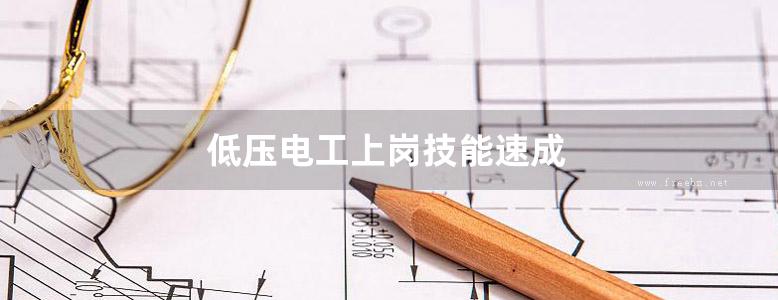 低压电工上岗技能速成