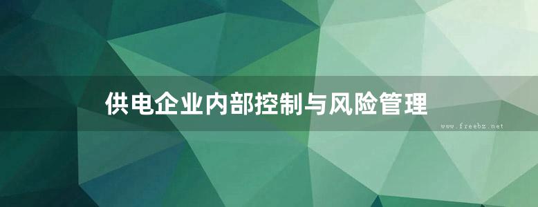 供电企业内部控制与风险管理