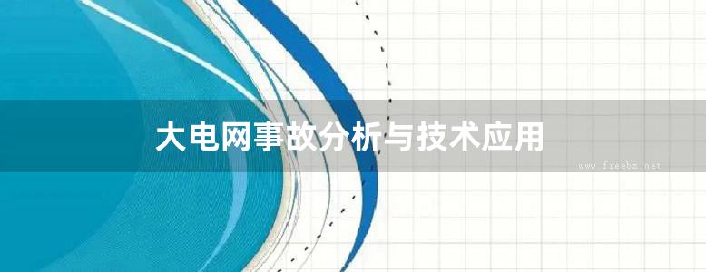 大电网事故分析与技术应用