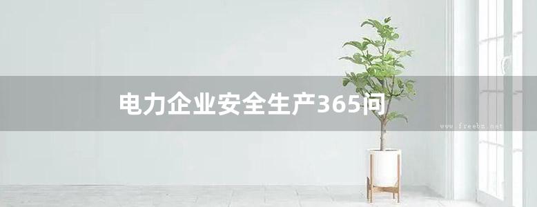 电力企业安全生产365问