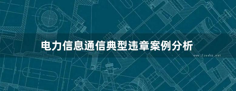 电力信息通信典型违章案例分析