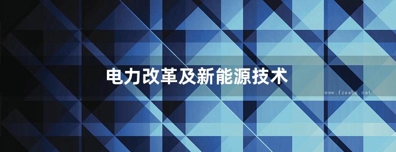 电力改革及新能源技术